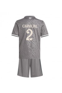 Real Madrid Daniel Carvajal #2 Babytruitje 3e tenue Kind 2024-25 Korte Mouw (+ Korte broeken)